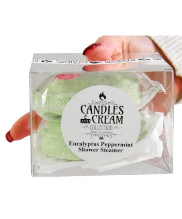 Eucalyptus Peppermint Shower Steamers - Aromatherapy Stress Relief Set - Buy Online on SooperMarket.com