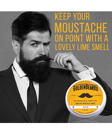Moustache Wax & Folding Comb Kit - Best Price for Superior Moustache Care - Buy Online on SooperMarket.com