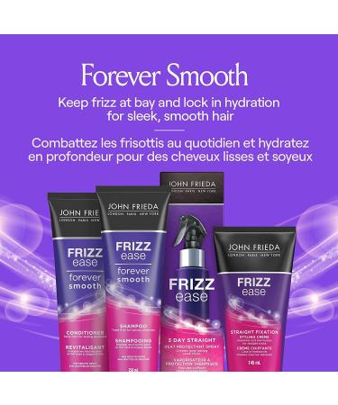 Conair InfinitiPRO Frizz Free Dryer and John Frieda Frizz Ease Forever Smooth Duo Shampoo & Conditioner for 72-hour humidity protection and long-lasting smoothness | 1875 watt dryer - Buy Online on SooperMarket.com