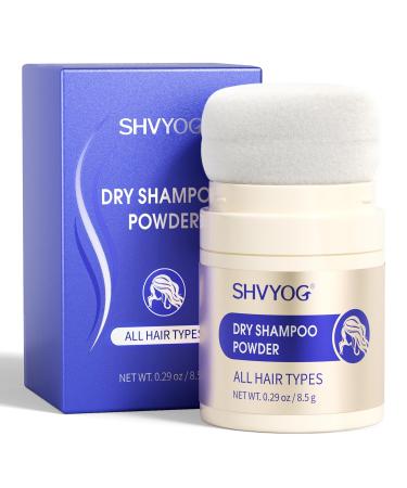 SHVYOG Dry Shampoo Powder Travel Size Dry Shampoo Powder Dry Shampoo for Dark Hair Absorb Oil Mattifying Root Boost Dry Shampoo for Women No White Cast Benzene-Free 0.29oz