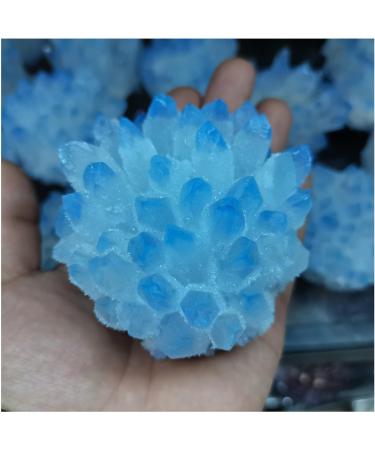 Crystals 350-450g Rare Beautiful Blue Ghost Phantom Quartz Crystal Cluster Specimen 1pcs Stone Collection - Buy Online on SooperMarket.com