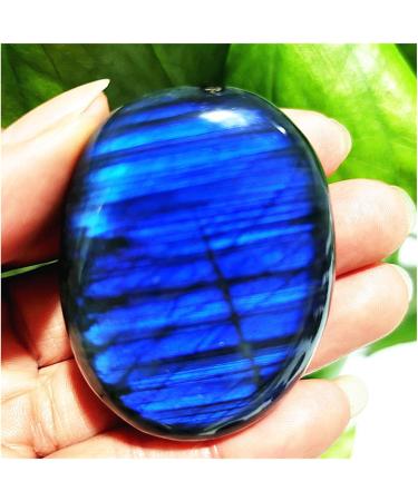 Natural Crystal Rough Natural Labradorite Stone Crystal Palm Stones Plaything Crystals and Home Decoration 1PC Home Collections (Color : 150-160g) - Buy Online on SooperMarket.com