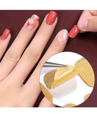 Nail Glue Stickers - (1 Sheet) Nail Adhesive Jelly Sticky Tabs - Long Lasting Press on Nail Stickers Nail Glue Tabs for False Nail Tips - Buy Online on SooperMarket.com