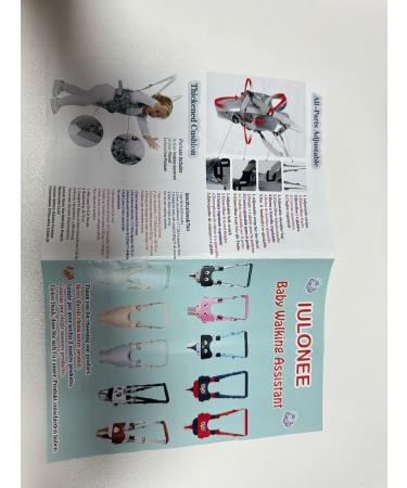 IULONEE Baby Walking Harness Breathable Mesh Handheld Toddler Helper Assistant Child Walker Help Standing Up and Walking Belt Learning Helper Infant Safety Harness for 7-24 Month Baby (Mesh Grey) - Buy Online on SooperMarket.com