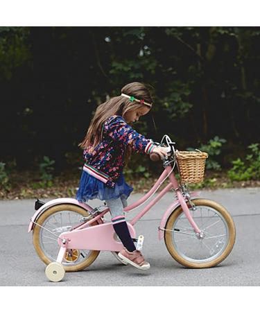 EIRONA Kids Bicycle Wicker Basket with Straps for 12-16 Inch Kids Bike  Tricycle  Scooter  (Pink & Purple & Brown) - Buy Online on SooperMarket.com