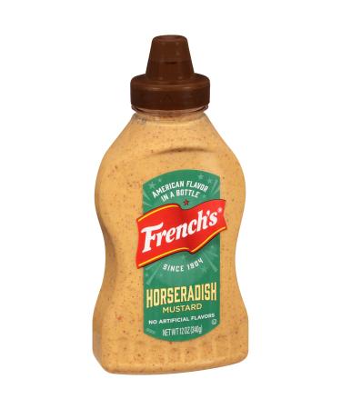 French's Horseradish Mustard 12 oz (Pack of 12)
