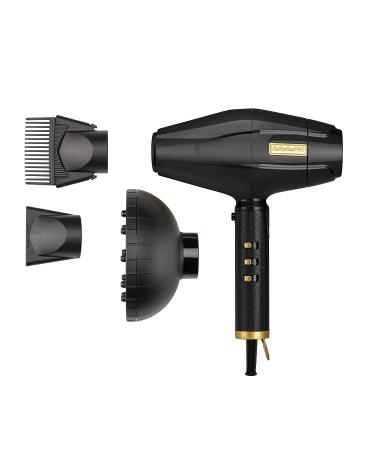 BaBylissPRO BLACKFX Metal Collection Hair Dryer | Professional Performance & Style - Buy Online on SooperMarket.com