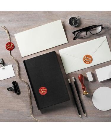 CRASPIRE You're Invited Wax Seal Stamp Invited Vintage Sealing Wax Stamps Retro 25mm Removable Brass Seal Stamp with Wood Handle for Wedding Invitations Envelopes Valentine's Day Craft Adhesive Waxing 25mm-you're Invited - Buy Online on SooperMarket.com