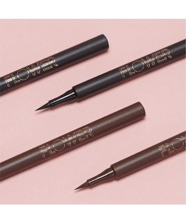 FLOWER BEAUTY Forever Wear Winged Liner - All Nighter | Long-Lasting Precision Eyeliner - Buy Online on SooperMarket.com