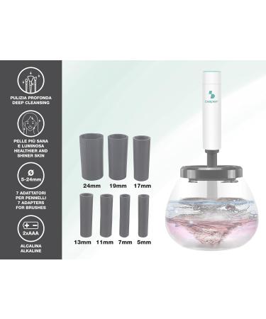 BEPER P302VIS060 Make up Brush Cleaner Set - Makeup Brushes Cleaner with 7 Adapters Included Suitable for All Brush Types - Buy Online on SooperMarket.com