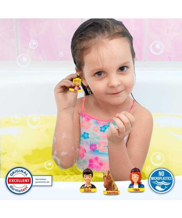 Shop Inkee Bibi & Tina 3 Set Verhexte Bath Balls - Surprise Toys Raspberry Fragrance & Bibi Blocksberg Stamps - Perfect for Kids! - Buy Online on SooperMarket.com