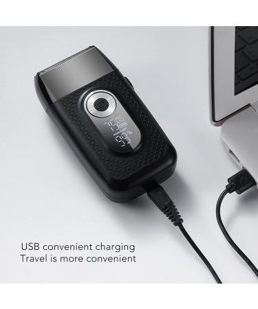 Buy Electric Beard Trimmer - LED Adjustable 3 Gears Detachable Cutter Rechargeable USB Groomer for Perfect Beard Haircuts Internationally - Buy Online on SooperMarket.com