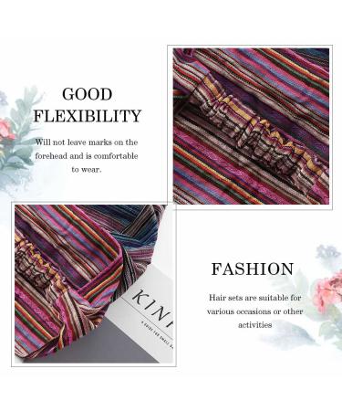 CAKURE Boho Wide Headbands African Head Wraps for Women and Girls - Pack of 3 (Set1) - Buy Online on SooperMarket.com