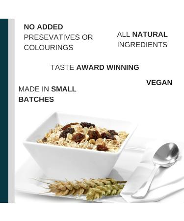 Muesli - Gluten Free (500g 2 x 500g 6 x 500g) by Ludlow Nut - High Fiber- Protein-Rich Contain Oatmeal Buckwheat Flakes Fruits & Seeds - Easy to Digest - Delightful (1 x 500g) - Buy Online on SooperMarket.com