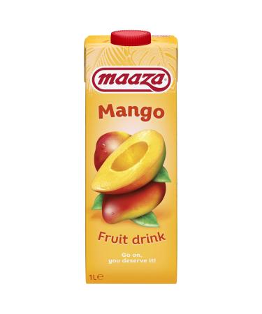 Maaza Mango Fruit Drink Mango fruit juice to enjoy 6x1l Mango 1 l (pack of 6)