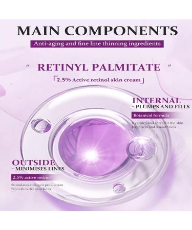 Retinol Cream 2.5% - Anti-Aging Moisturizer with Vitamin B5 | Hydrating & Smoothing Fine Lines | 10.15 Fl Oz - Best for Face & Body - Buy Online on SooperMarket.com