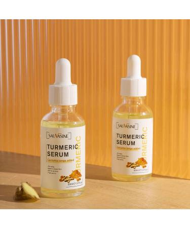 2Pcs 2023 New Turmeric Dark Spot Corrector Serum - Skin Care Moisturizing Repair Serum for Bright Skin | Turmeric Repair Face Serum (60ml) - Buy Online on SooperMarket.com