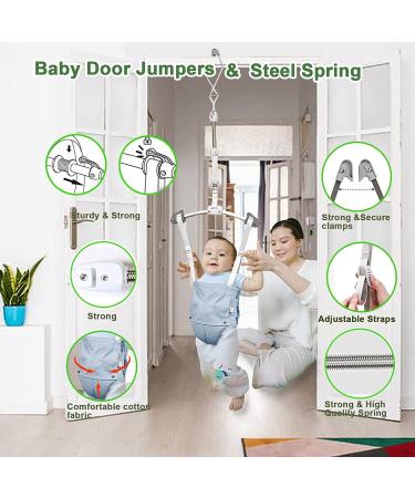 Baby Door Jumper and Bouncer Set with Adjustable Strap | For Toddler Infant 6-24 Months - Buy Online on SooperMarket.com