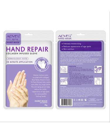 Hands Moisturizing Gloves - 4 Pairs | Repair Dry Cracked Skin & Spa Hand Mask | Deep Moisturizing Hand Cream Treatment - Buy Online on SooperMarket.com