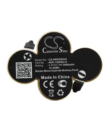 Battery for KARCHER Broom K55 K55 4KR-1500SC/V (Ni-MH 3000mAh)