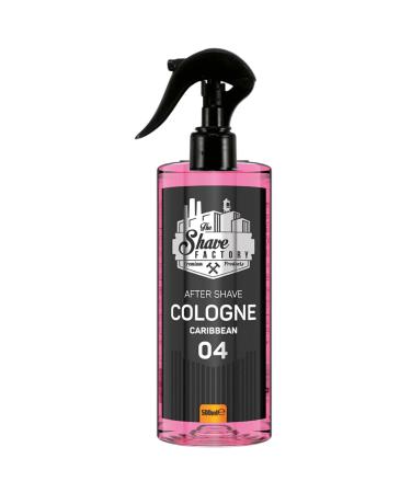 the shave factory Pump Spray After Shave Cologne - Aftershave Cologne Aftershave For Men (04 Caribbean)