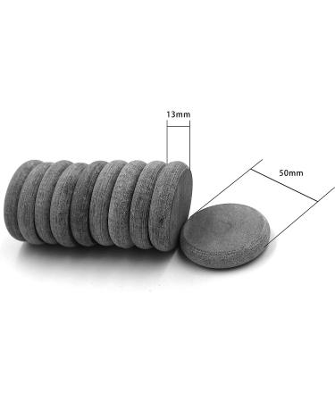 10 Round Basalt Stones for Rock Painting - 5.2cm Diameter, Natural Canvases for Mandala Art - Buy Online on SooperMarket.com