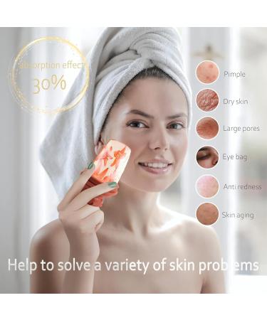 Ice Roller for Face and Eyes - Reusable Silicone Mold Face Ice Roller for Tightens and Shrinks Pores Relief Eye Puffiness Improve Skin Elasticity - Facial Beauty Skin Care Tools Birthday Gifts for Her - Buy Online on SooperMarket.com