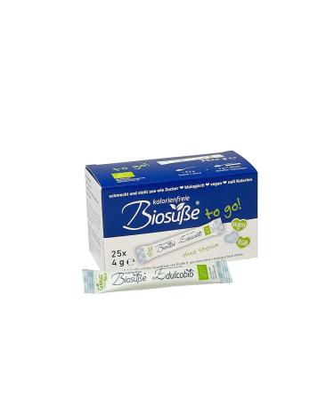 Buy Bios e Organic Erythritol Sticks - Vegan Calorie-Free Sugar Substitute (25x4g) - International Shipping Available - Buy Online on SooperMarket.com