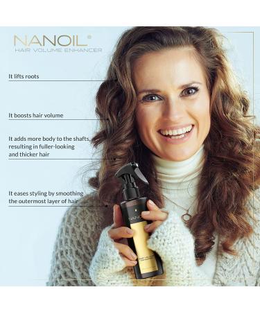 Hair Volume Enhancer 200ml - Spray for Fuller-Looking Hair. Thin Damaged or Easily Weighed-Down Hair Lack of Volume Strengthening Effect More Manageable and Shiny hair - Buy Online on SooperMarket.com