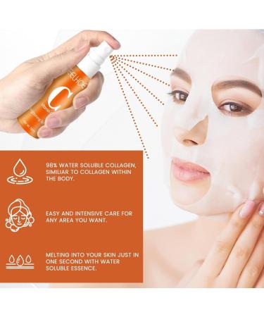 Vitamin C Face Mist Vitamin C Serum Spray For Face Anti Aging Face Spray Face Serum Lifting & Firming Mask And Spray Hydrating Mist Deeply Moisturizing & Skin Brightening Spray - Buy Online on SooperMarket.com