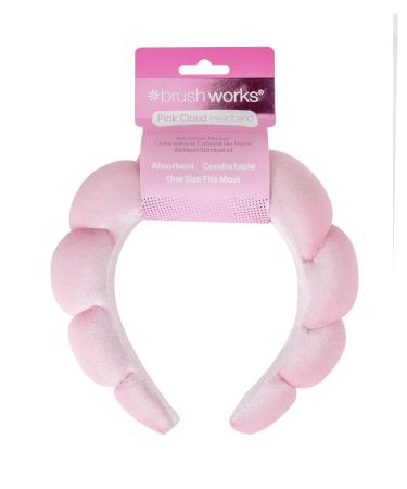 Brushworks Pink Cloud Headband