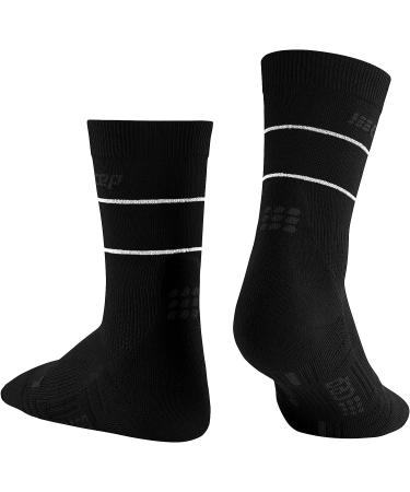CEP Reflective Mid Cut Socks - Men's Medium Black - Buy Online on SooperMarket.com