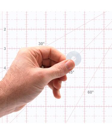 Ultima Sure Grips Non-Slip Ruler Grip Rings - 30 Rings for Quilting & Patchworking - Buy Online on SooperMarket.com