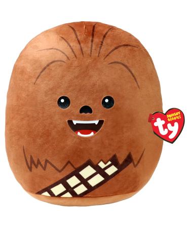 Ty Chewbacca Disney Star Wars Squish-A-Boos 10 Inches Licensed Beanie Baby Soft Plush Toy Collectible Cuddly Stuffed Teddy Chewbacca 10 Inches