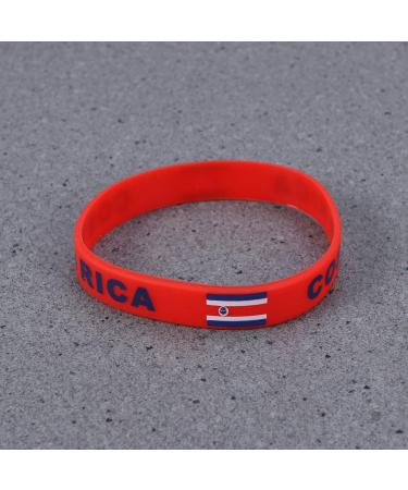 LUOEM Silicone Wristband Rubber Bracelet - Fashion Sports Wristbands for Teens & Adults - Pack of 6 (Rica) | Shop Internationally - Buy Online on SooperMarket.com