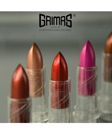 Grima's Professional Lipstick 5-15 Orange-Red - Vibrant Chemical-Free Gluten & Paraben Free 3.5g - Buy Online on SooperMarket.com