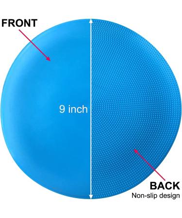 Kai Xin 9 Inch Anti-Slip Agility Spot Markers Set - 10 Pcs | Indoor Outdoor Sports Training & Drills | Multicolor - Buy Online on SooperMarket.com