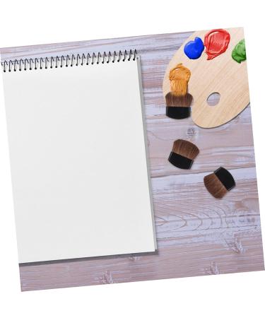 KALLORY 8pcs Painting Brush Drawing Art Supplies Stain Sponge Brush Eyeshadow Sponge Applicator Wood Black 4X3cm - Buy Online on SooperMarket.com