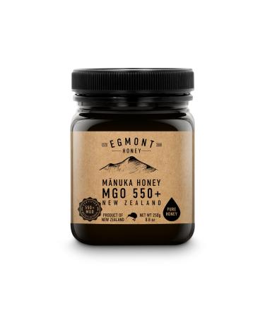 Egmont Honey MGO 550+ M nuka Honey 100% Natural And Certified Honey From New Zealand 250g Manuka Honey