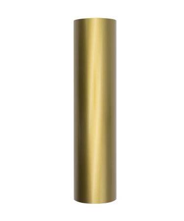 Craftables Gold Vinyl Roll - Permanent  Adhesive  Glossy & Waterproof | 12 x 10' | for Crafts  Cricut  Silhouette  Expressions  Cameo  Decal  Signs  Stickers 12 inch x 10 feet Gold