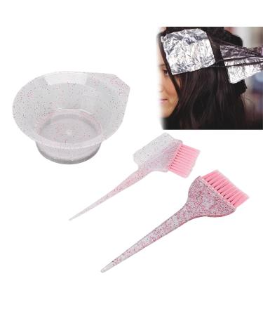 Hair Dye Brush Set - Ergonomic Handle 3 Pack for Home Use (Pink) | Perfect for Vibrant Color Application - Buy Online on SooperMarket.com
