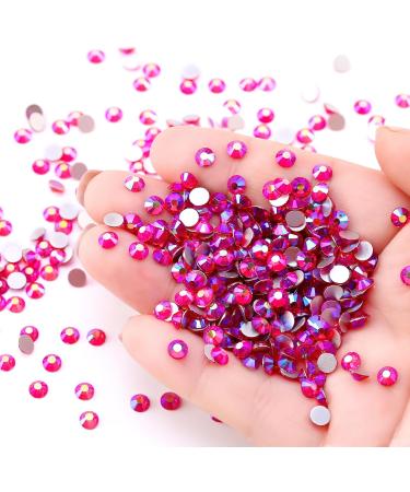 Yhmq 2160pcs Rhinestones & Nail Crystals - SS20 Light Siam AB (4.6mm & 4.8mm) for Stunning Nail Art - Buy Online on SooperMarket.com
