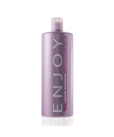 ENJOY Sulfate-Free Luxury Shampoo (33.8 OZ) Strengthening Volumizing Shampoo for All Hair Types