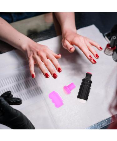 Frcolor 3 Piece Nail Stamp Set - 4 Design Stamp Scrapers | Nail Art Accessories for Creative Manicures - Buy Online on SooperMarket.com