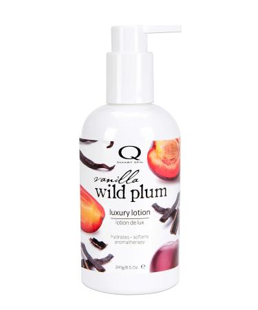 QTICA Luxury Lotion Smart Spa (Vanilla Wild Plum  8.5oz) Vanilla Wild Plum 8.5 Ounce