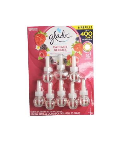 Glade Limited Edition PlugIns Scented Oils Refills 8 Ct - Radiant Berries