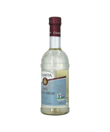 Colavita White Balsamic Vinegar 17 Fl Oz (Pack of 6) - Premium Quality Italian Vinegar - Buy Online on SooperMarket.com