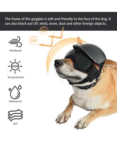 1 Small Pet Sunglasses Dog Overhead Goggles Pet Sunglasses Uv Protection Adjustable Elastic Headband (small Size) - Buy Online on SooperMarket.com