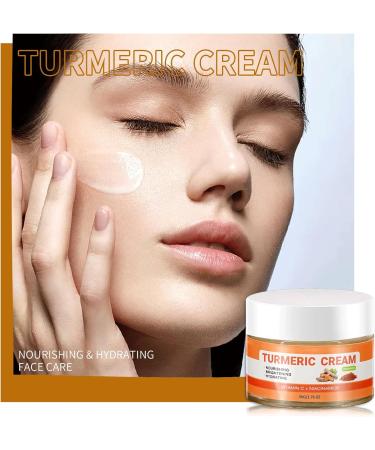 Turmeric Face Cream - Anti AgingCream For Radiant&Glowing Skin - Dark Spot Corrector Age Spot Remover Anti Aging - Natural Turmeric Cream Skin Care - Buy Online on SooperMarket.com