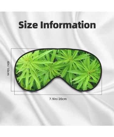 Buy Green Leaf1 Soft Sleep Eye Mask - Breathable Female Eye Patch for Travel & Relaxation - Buy Online on SooperMarket.com